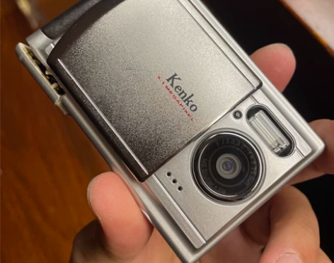 肯高Kenko 古早CCD数码相机 肯高少有的滑盖小傻瓜 跟...