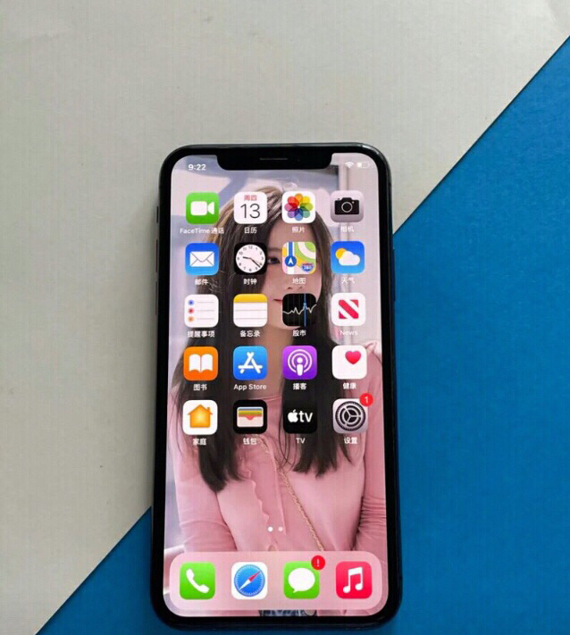闲置自用苹果x 256g黑色 有面容 iP...