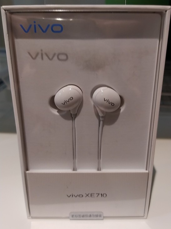 全新 vivo耳机 XE7100 白色有麦...