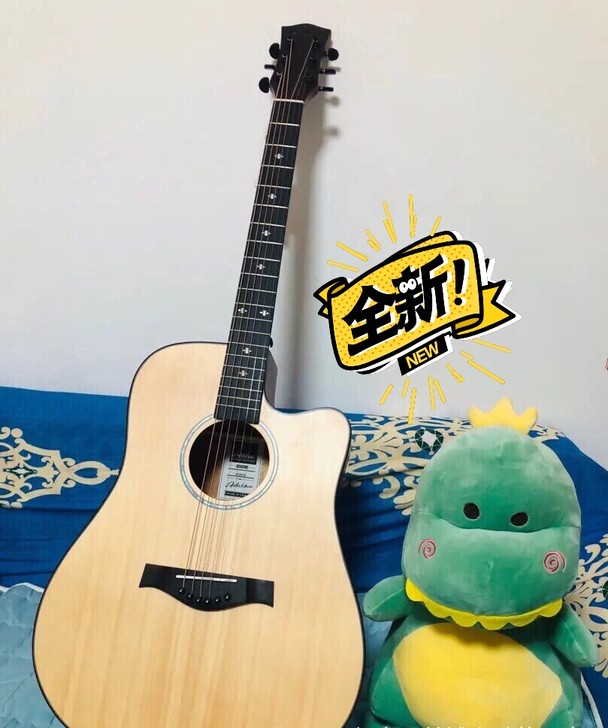 【琴行门店转让】全新处理一批单板吉他38寸...