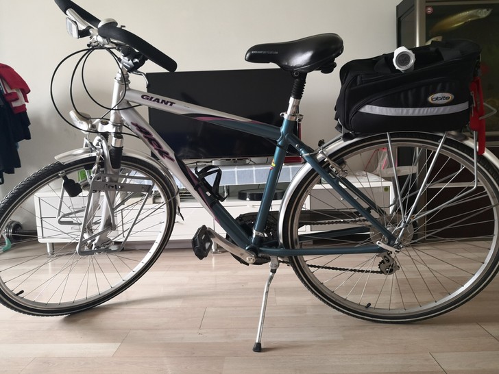 捷安特旅行自行车,帝柏3300经典车型。蝴...