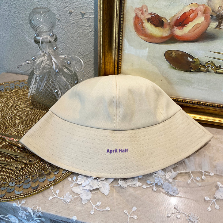 时尚字母水桶渔夫帽女夏季薄款日系禁欲系遮阳...