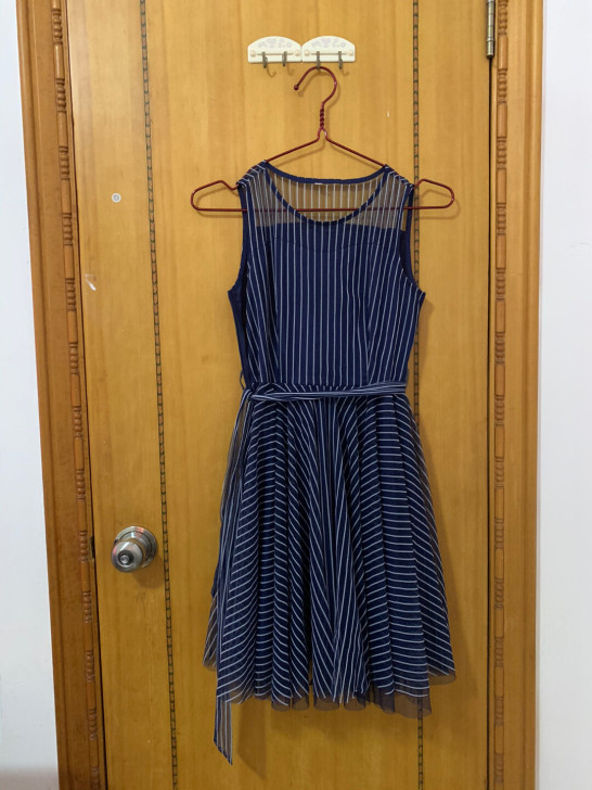 裙子只穿过两次  ，几乎全新！