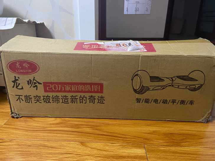 龙吟平衡车 朋友送我试过一次觉得太危险 就...