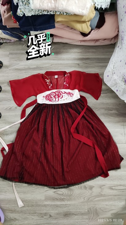 十三余小豆蔻彼岸花汉服s-m码 送9新汉服鞋