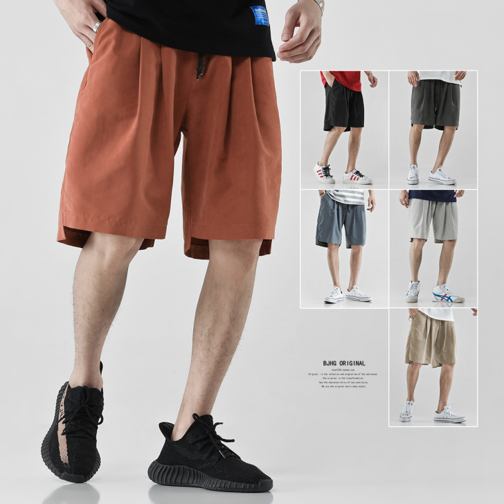 BJHG不计后果自制夏日系宽松嘻哈沙滩休闲...