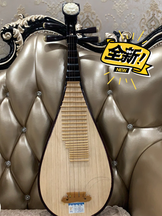 敦煌琵琶 孩子买来没有用过 全新 琴弦不小...