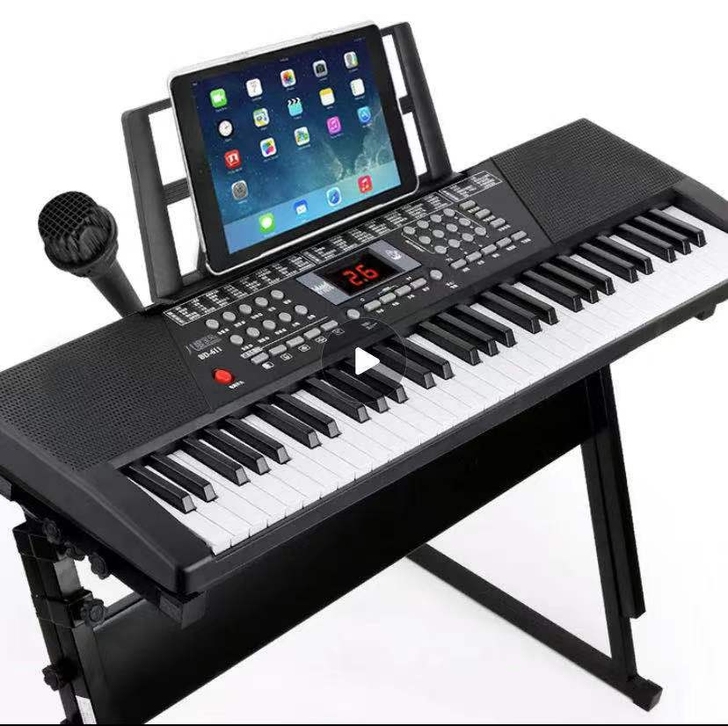 智能61键成人电子琴初学者儿童钢琴男女小孩...