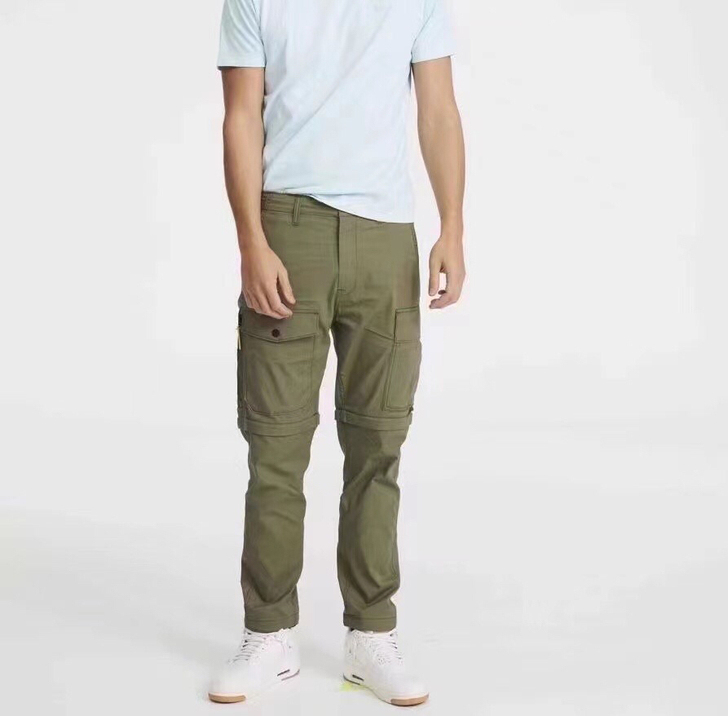 Levis 李维斯春夏款工装短裤长裤一裤两...