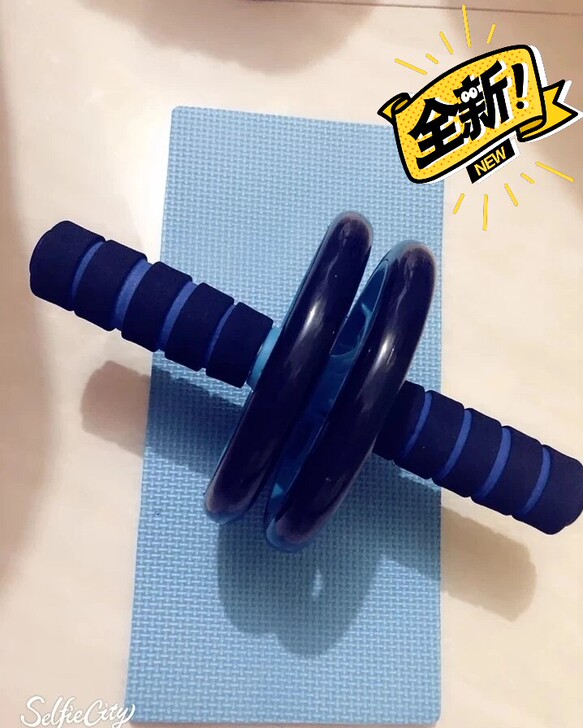 健腹轮腹肌滚轮初学者收腹部健身器材家用男女...