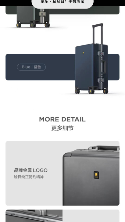 地平线8号 Power20英寸旅行登机箱，...