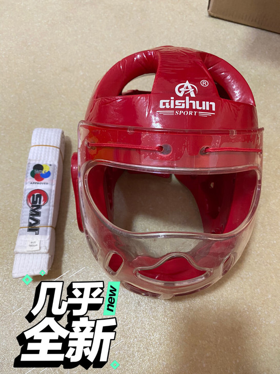 AISHUN爱顺空手道头盔护具全新smai...