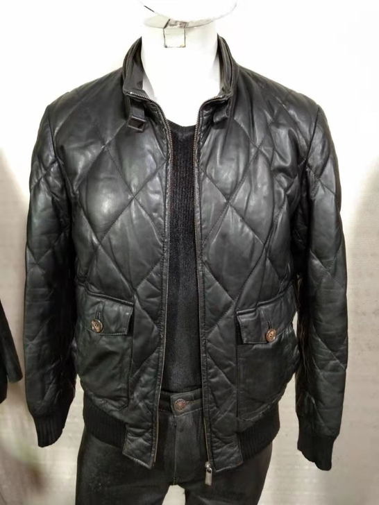 品牌男装，羊皮羽绒服，中国制，50/XL，...