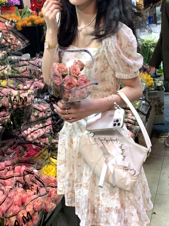 夏日清新纯欲甜美甜妹必备连衣裙