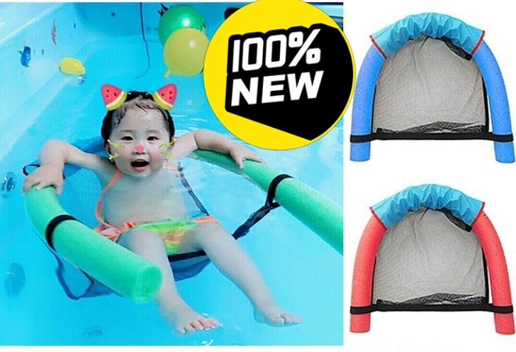 水上浮椅游泳棒学游泳圈成人浮床儿童躺椅小孩...