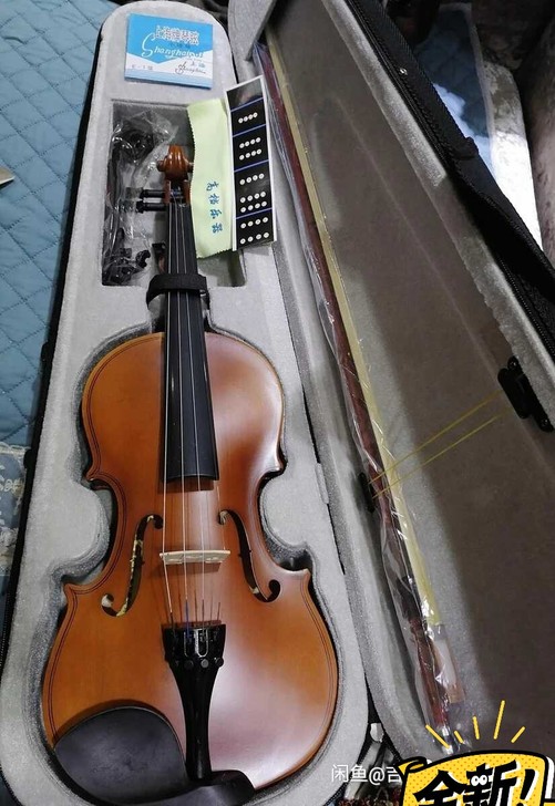 琴行库存全新全实木小提琴 ，原价都是100...