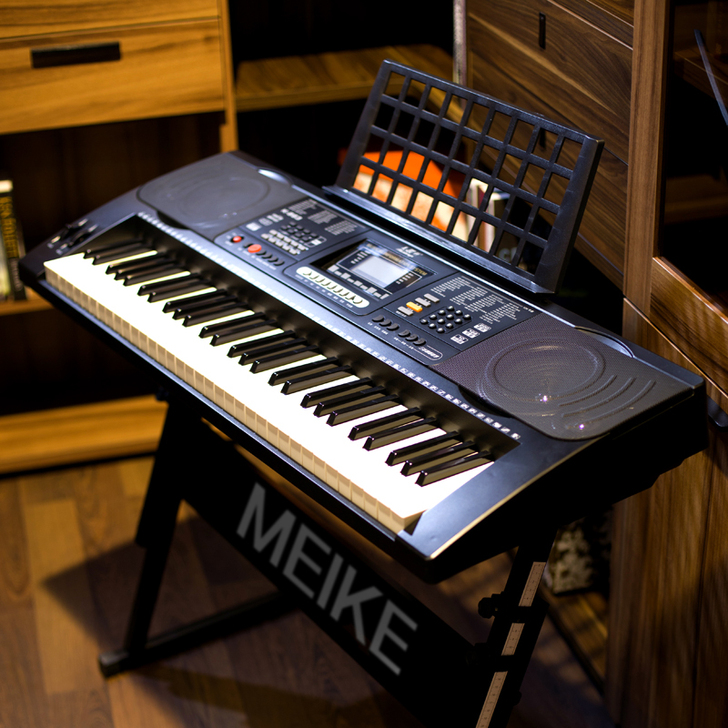 多省发货美科61键钢琴键成人教学儿童初学电...