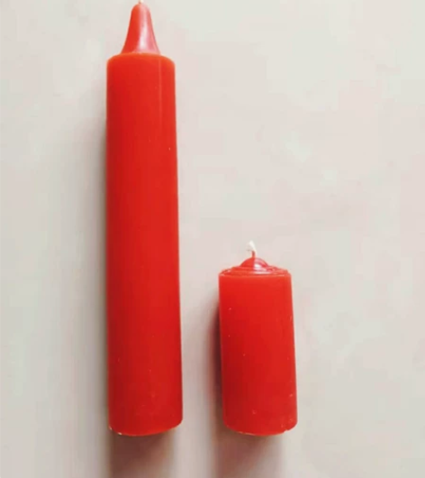 厂家直销红白蜡烛家用照明无烟春节婚庆蜡烛应...