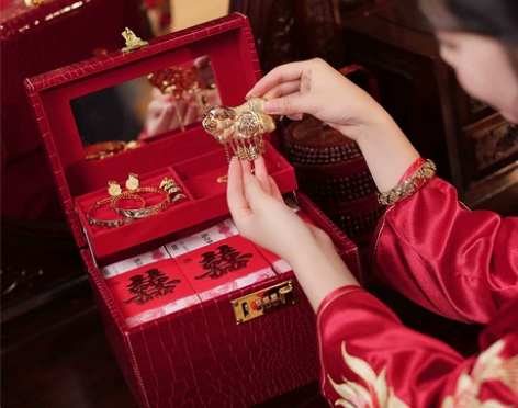 婚庆箱 结婚婚庆彩礼钱盒子礼金订婚聘礼提亲...