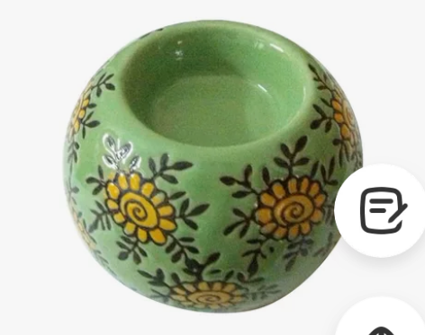 墨菲手工陶瓷烛台 欧式摆件装饰品创意烛光晚...