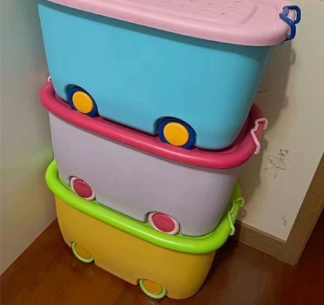 【屯货处理】儿童玩具收纳箱卡通车收纳箱 收...