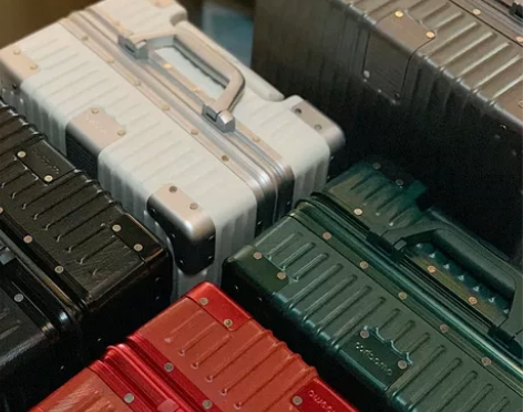 旅行箱 日本OMECHOO新款铝框行李箱静...