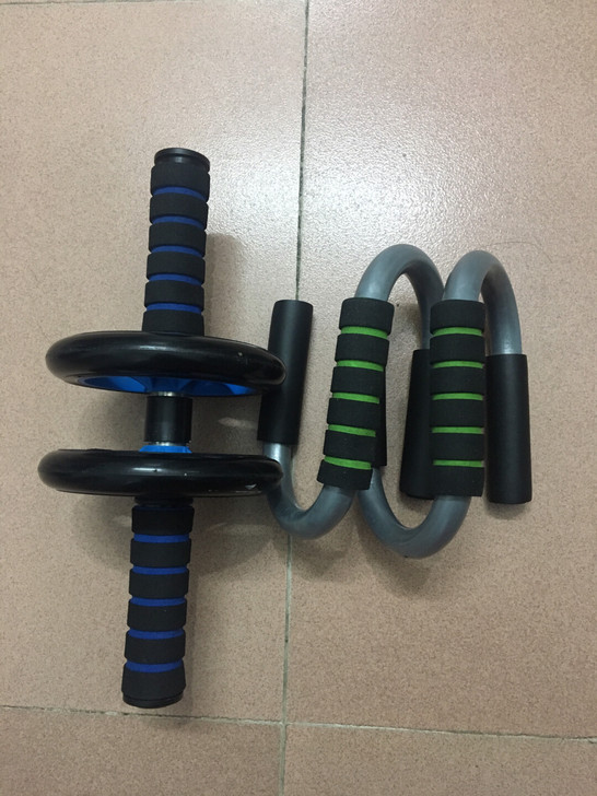 S形俯卧撑+健腹轮。支持自提，邮寄(不包邮)