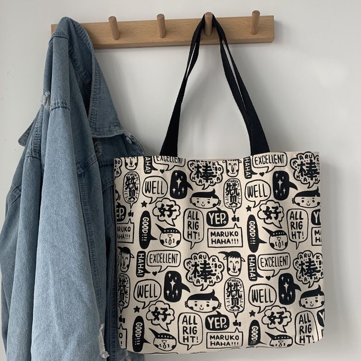 全新帆布包9.9元包邮！网店不干了一仓库的...