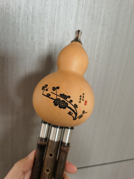 全新的葫芦丝，筚郎牌的，筚郎是葫芦丝行业最...