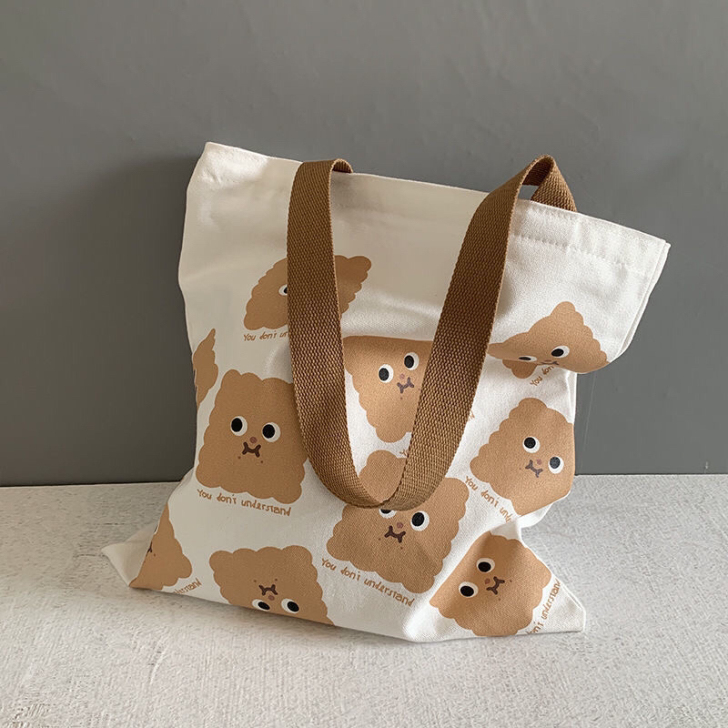 店铺倒闭，还有68个帆布包百搭大容量没地方...