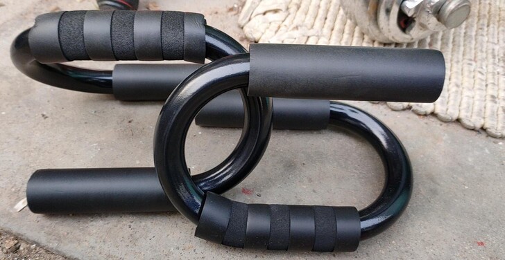 俯卧撑支架男刚制练臂肌胸肌健身器材家用S型...