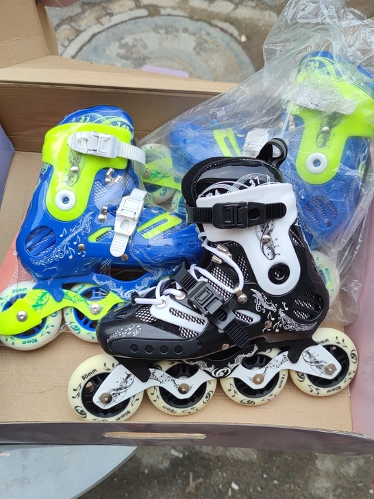 两双样品鞋，未穿滑！休闲花样两用