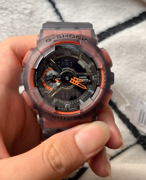 卡西欧黑金黑武士手表男 女同款全系列