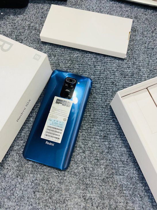 红米10x 4G手机 4128蓝色，成色达...