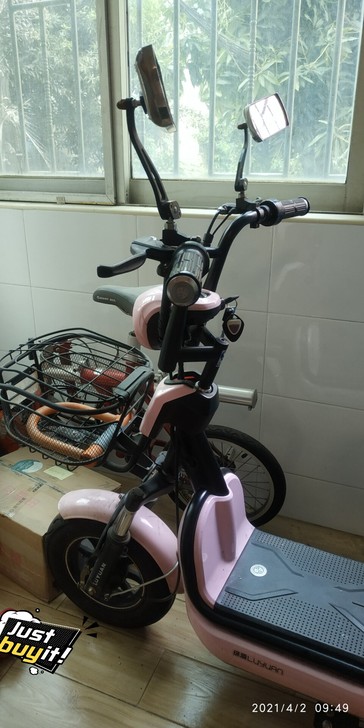 闲置：绿源电动车LOK草莓，续航30公里，...