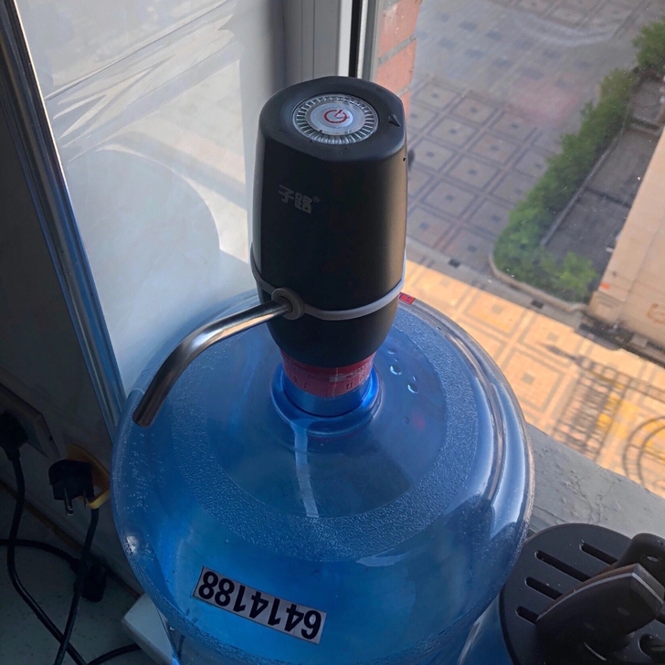 抽水器桶装水电动小型压水矿泉纯净水桶出水器...