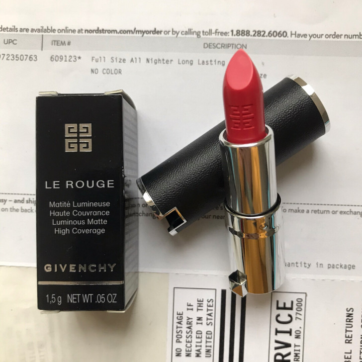 全新纪梵希304小羊皮口红1.5g