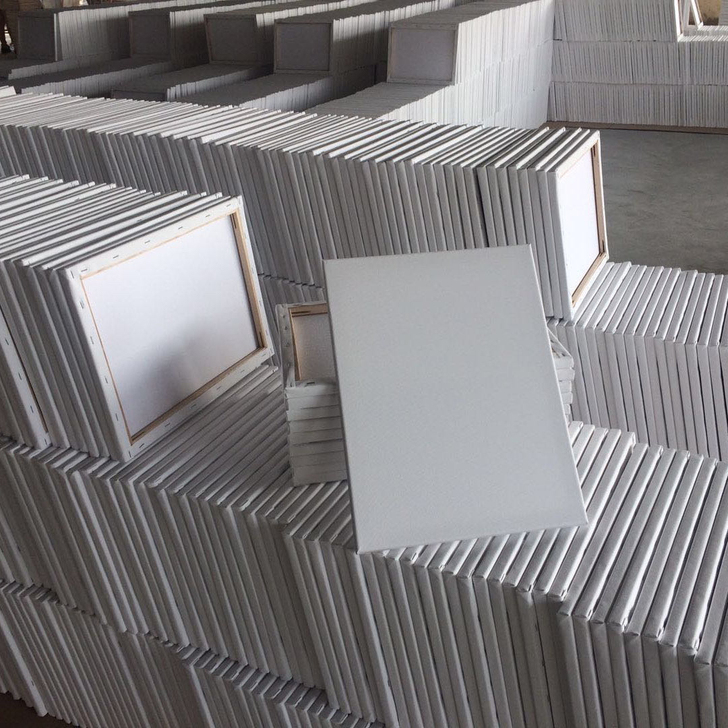 空白油画框纯棉/亚麻练习油画布框小内框丙烯...