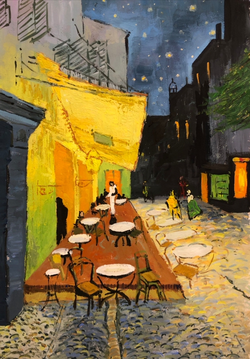 水粉作品，装饰画（我自己的），可直拍，留言...