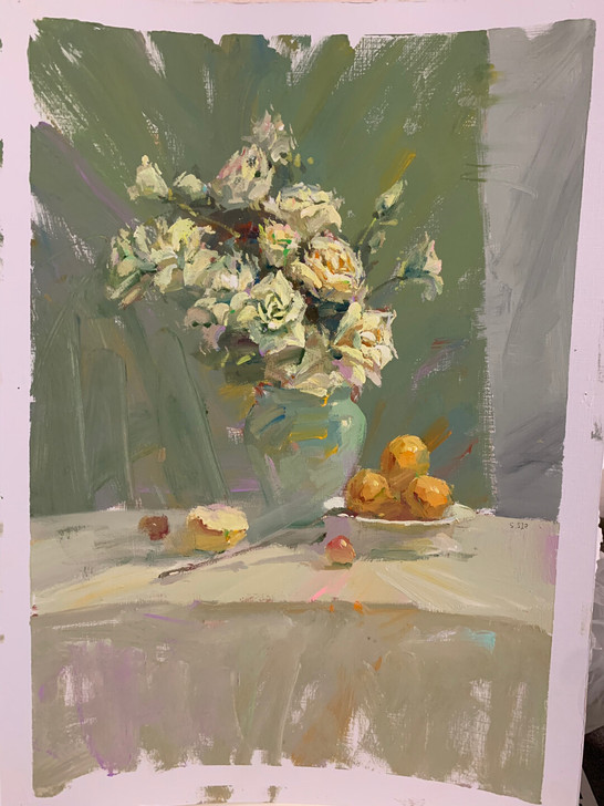 色彩 水粉画成品作品 精品画 色彩 水粉画...