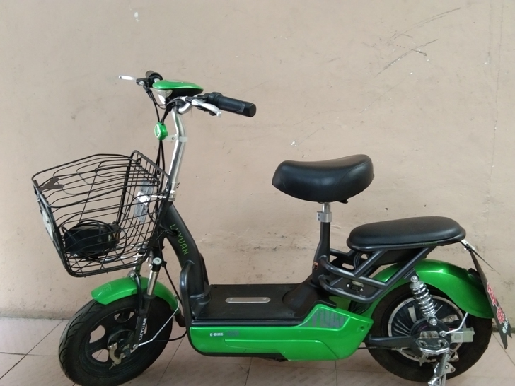淄川二手电动车,绿源电动车,电池几个月的,...