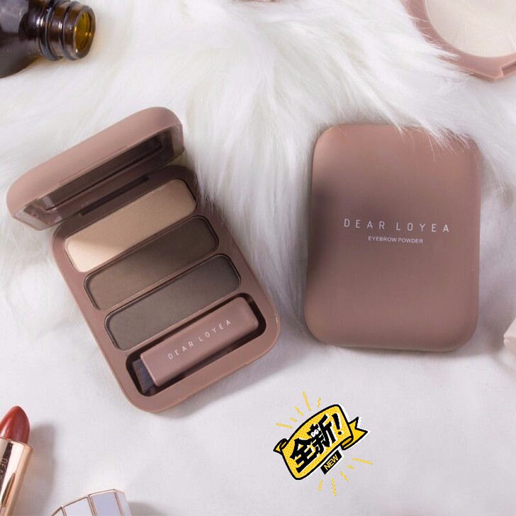 丽扬眉粉盘女防水防汗不易脱色自然持久网红眉...