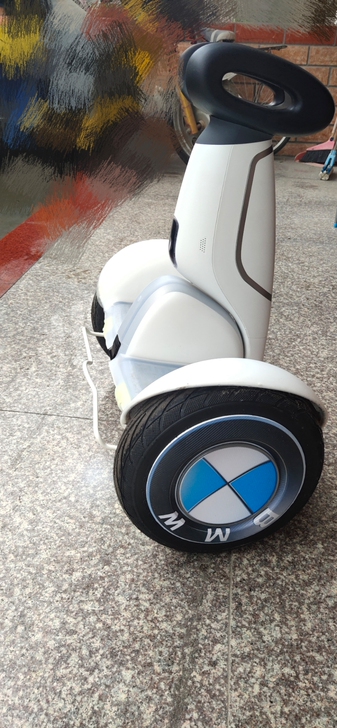 刚买1个月的小米9号Plus平衡车转让,没...