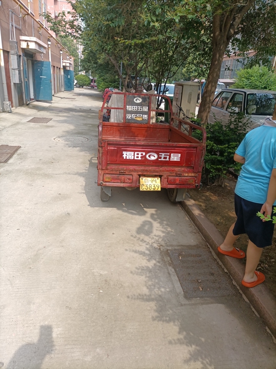 福田五星摩托三轮，自己的车，车况好，全车原...