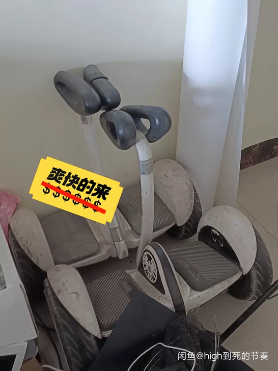 在家吃灰,正版小米9号平衡车。自提优先,坐...