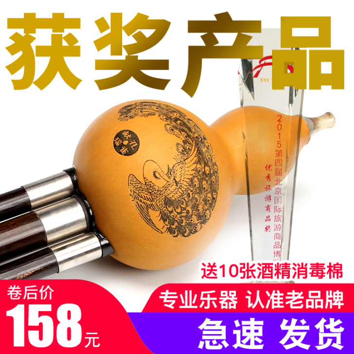 毕格宝云南紫竹葫芦丝c调降b调DGF小学生...