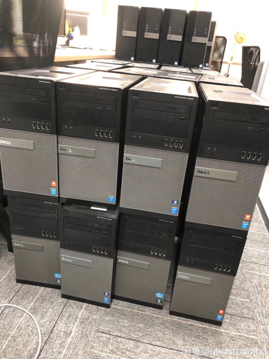 戴尔电脑dell 9020电脑i7商务主机