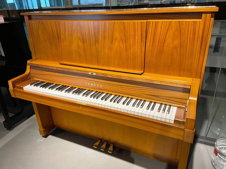 日本原装雅马哈钢琴 W101颜值及好声音与...