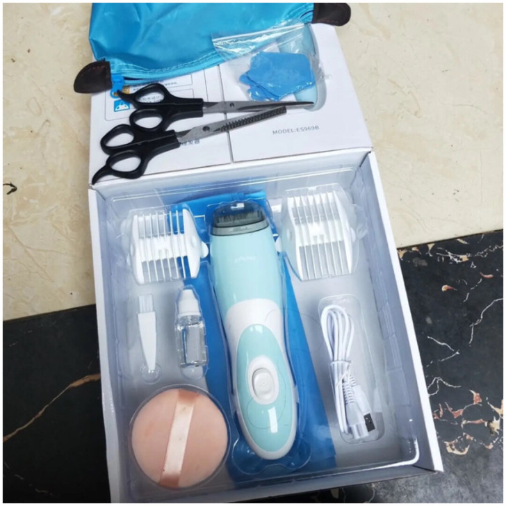 全新。49元包邮樱舒婴儿儿童吸发理发器静音...