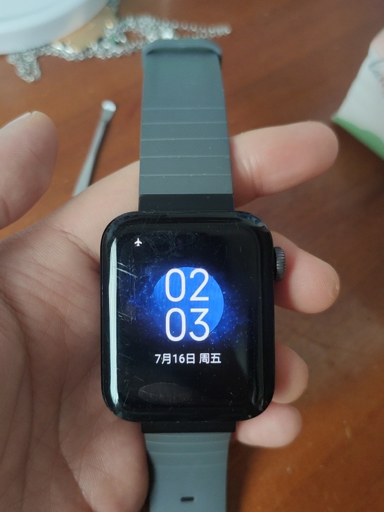 小米手表,八成新,今年二月购入,在保,不想...